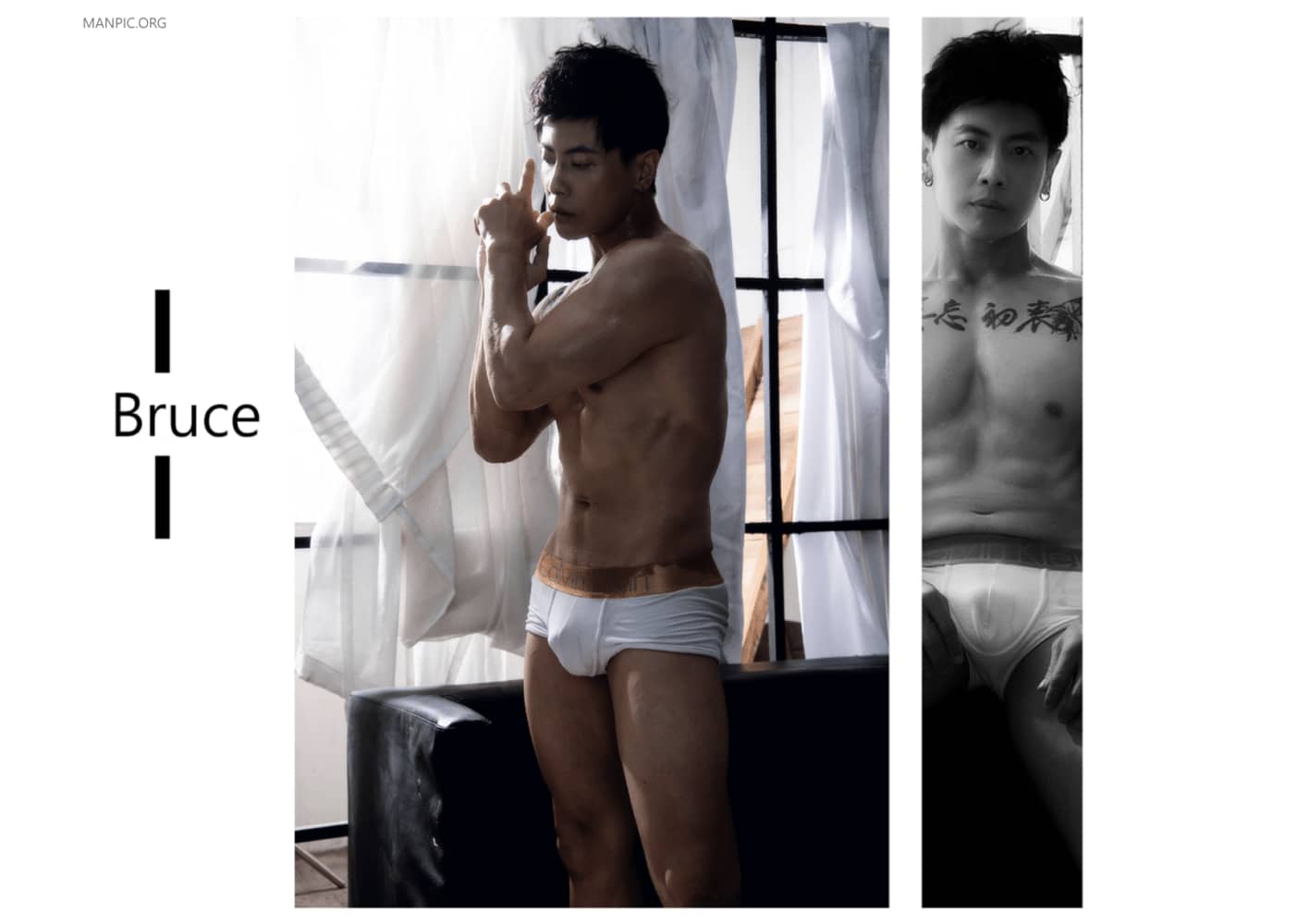 佰男誌–個人男體寫真-小尺度[內褲] Bruce ‖ 18+【PHOTO】